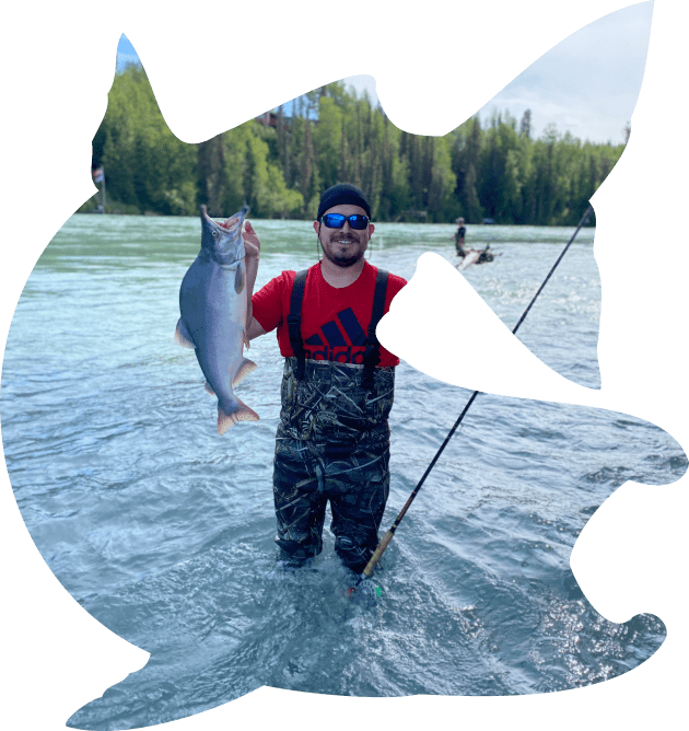 Kenai River Pink Salmon - Eric Loomis Fishing Alaska